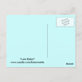 1-01 robot briefkaart (Achterkant)