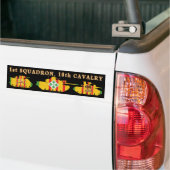 1/10e Cavalerie VSR pantservoertuigen Bumpersticker (Op Truck)