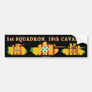 1/10e Cavalerie VSR pantservoertuigen Bumpersticker