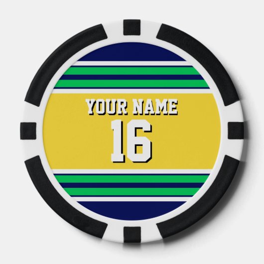 1-11 (Sq-Ketting) Pokerchips (Voorkant)