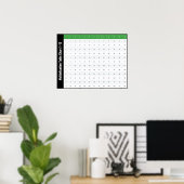 1-12 Poster van de vermenigvuldigingstabel (Thuiskantoor)