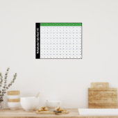 1-12 Tafelkaart Poster (Keuken)