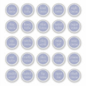 1,14" Lavendel Aanpasbaar Mini Cosmetisch Potje Sticker (Voorkant)