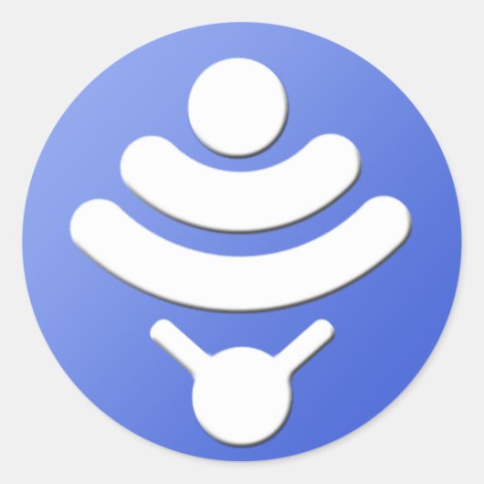 1 1/2 inch Vistumbler Stickers (Voorkant)