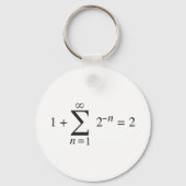 1 + 1 = 2 _ samentelling sleutelhanger (Voorkant)