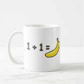 1 + 1 = Banaan Koffiemok (Links)