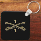 1/1 Cavalerie Associatie Sleutelhanger (Achterkant)