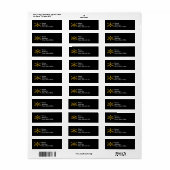 1-1 Cavalerie retour mail labels (Full Sheet)