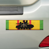 1/1 Cavalry M551 on VSM Ribbon Bumpersticker (Op auto)