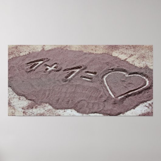 1 + 1 Gelijksoortige liefde Poster (Voorkant)