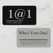 1@1 VISITEKAARTJE (Voorkant / Achterkant)