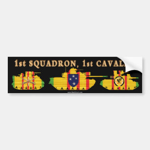 1/1e Cavalerie VSR pantservoertuigen Bumpersticker