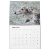 1 2016 Silken Windhounds door Jane Gray Calendar Kalender (Jan 2027)