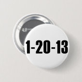 1-20-13 Anti-Obama Button (Voorkant /achterkant)