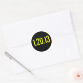 1 20,13 RONDE STICKER (Envelop)