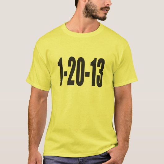 1-20-13 T-SHIRT (Voorkant)
