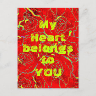 $1.20 Huwelijks- & Liefdeskaarten Briefkaart