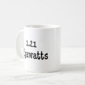 1,21 gigawatt koffiemok (Voorkant links)