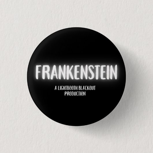 1,25-inch Frankenstein-Button Ronde Button 3,2 Cm (Voorkant)
