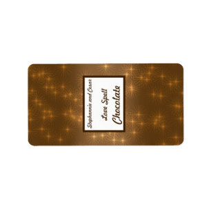 1,25 inch x 2,75 inch Hershey's Miniature Winter B Etiket