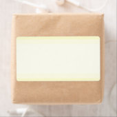 1.25"x2.75" Adres Geel en Dame Bug Etiket (Insitu)