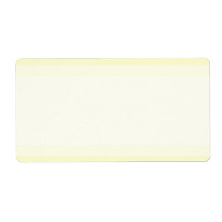1.25"x2.75" Adres Geel en Dame Bug Etiket