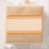 1.25"x2.75" Adres Oranje en Roze Etiket (Insitu)