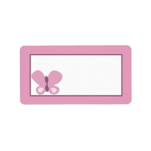 1.25"x2.75" Adres Suiker Plum Etiket
