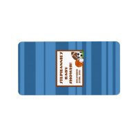 1.25 "x2.75" Hershey's Miniature All Star Blue