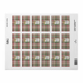 1.25 "x2.75" Hershey's Miniature Gold Glitter Rein Etiket (Full Sheet)