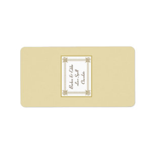 1.25 "x2.75" Hershey's Miniature Sandy Beach Etiket