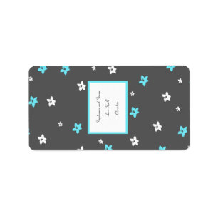 1.25 "x2.75" Hersheys Miniatuur Blauwe Thee Arizon Etiket