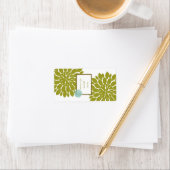 1.25 "x2.75" Hersheys Miniatuur Bloemen Burst Etiket (Insitu)