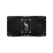 1.25 "x2.75" Hershey's Miniatuur Modern Chalkboard Etiket (Voorkant)