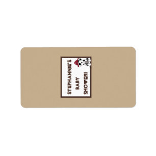 1.25 "x2.75" Hershey's miniatuur Nojo brandweeraut Etiket