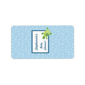 1.25 "x2.75" Hershey's miniatuur schildpad rif oce Etiket (Voorkant)