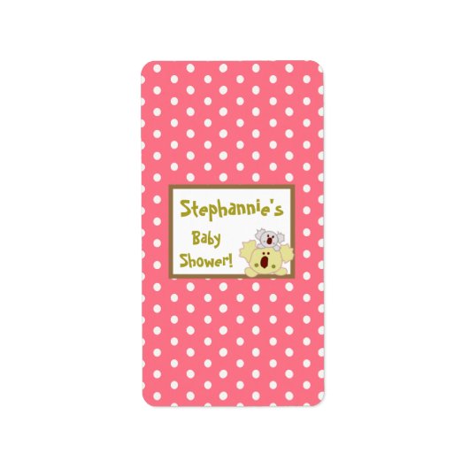 1.25 "x2.75" Hershey's Miniatuur Tropical Punch Gi Etiket (Voorkant)