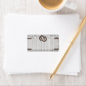 1.25"x2.75"Hoefijzers van het Adres van de post op Etiket (Insitu)