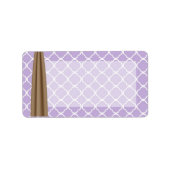 1.25 "x2.75" Mailing Adres Land Mason Jar Flow Etiket (Voorkant)