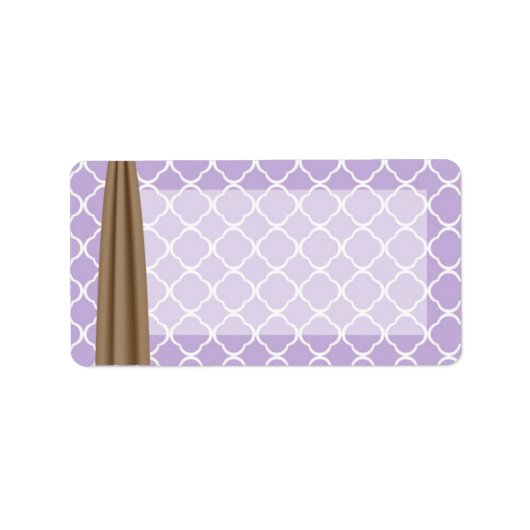 1.25 "x2.75" Mailing Adres Land Mason Jar Flow Etiket (Voorkant)