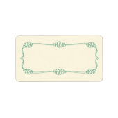 1.25 "x2.75" Mailing Adres Nautische Knoop Anker Etiket (Voorkant)