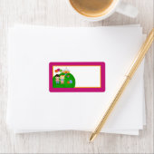 1.25 "x2.75" Mailing Adres Snoep Land Ice Cream Etiket (Insitu)