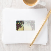 1.25 "x2.75" Mailing Adres Strand Zonsondergang Pa Etiket (Insitu)