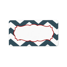 1.25"x2.75"Mailingadres Nautische Ankerkompas Etiket