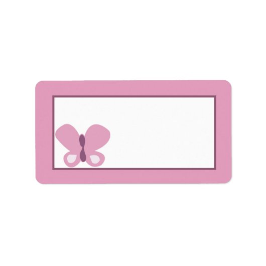 1.25 "x2.75" Mailingadres Sugar Plum Etiket (Voorkant)