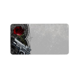 1,25 "x2,75" postadres Haunting Adeline Zade Etiket