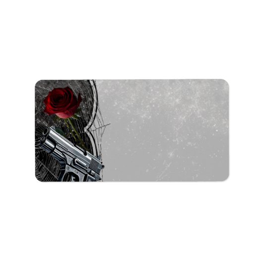 1,25 "x2,75" postadres Haunting Adeline Zade Etiket (Voorkant)