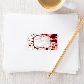 1,25 "x2,75" Zakelijk postadres Label Blood SP (Insitu)