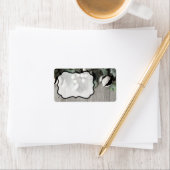 1,25 "x2,75" Zakelijk postadres Label katoen p (Insitu)