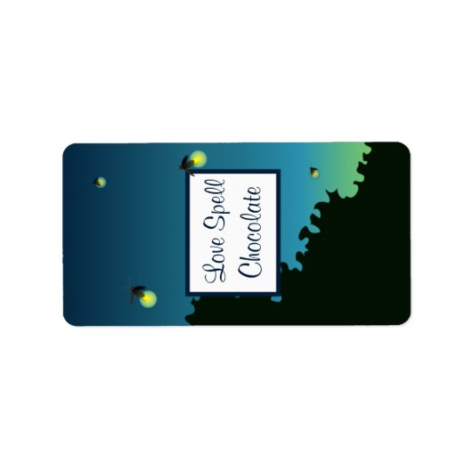 1.25 "x 2.75" Hershey's Fireflies en Mason Jars Etiket (Voorkant)